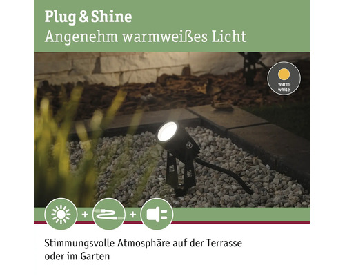 Gartenleuchte mit Erdspieß für stimmungsvolle Beleuchtung im Aussenbereich
