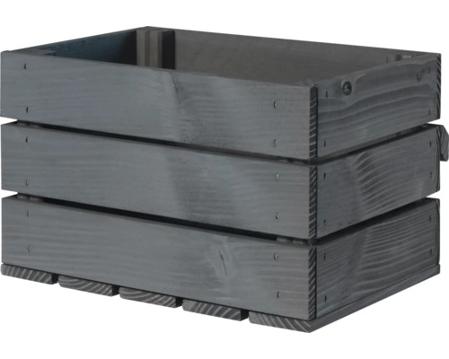 Caisse en bois pour stockage et organisation