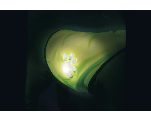 Hundebett mit Pfotenabdruck