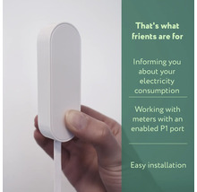 Capteur de compteur électrique dans la main, pour mesurer la consommation électrique.