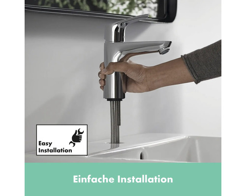 hansgrohe Waschtischarmatur FOCUS chrom 31607000 - HORNBACH