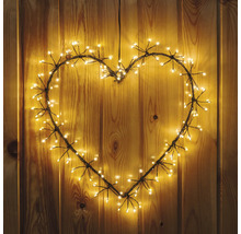 Guirlande lumineuse en forme de cœur pour la décoration