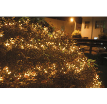 Arbuste décoratif avec guirlandes lumineuses blanc chaud