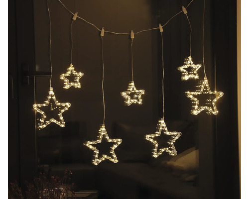 Guirlande lumineuse décorative en forme d''étoile pour l''intérieur