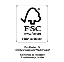 FSC Siegel für verantwortungsvolle Waldwirtschaft