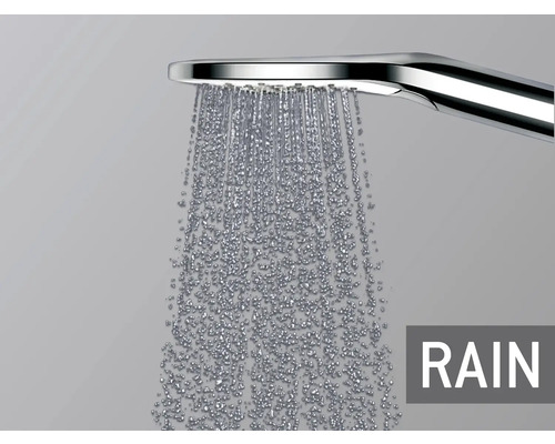 Brausekopf mit Regenfunktion