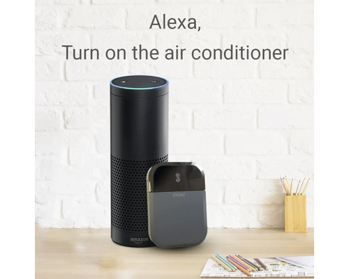 Assistant vocal Amazon Alexa avec contrôle de la climatisation