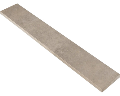Plinthe de carrelage MIRAVA MANHATTAN taupe LxLxE 8.5x60x0.9 cm Carreau rectangulaire