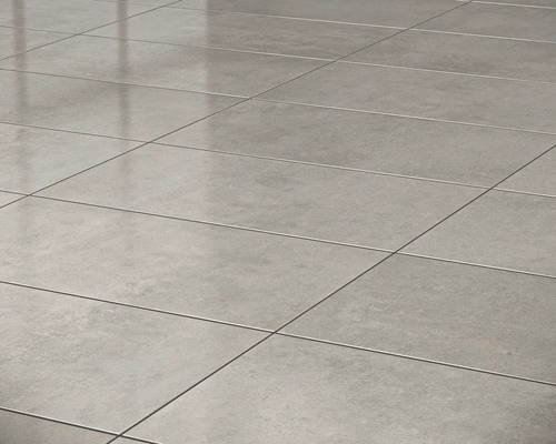 Verlegte Bodenfliesen