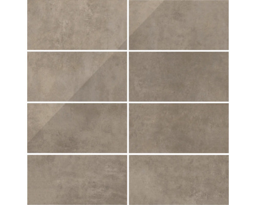 Carreaux de céramique gris pour l''intérieur, rectangulaires