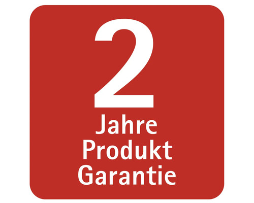 2 Jahre Garantie