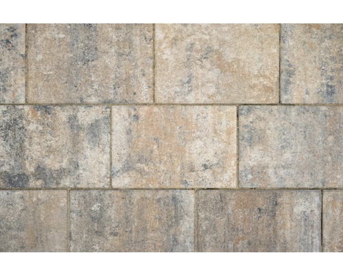 Verlegte Pflastersteine aus Stein