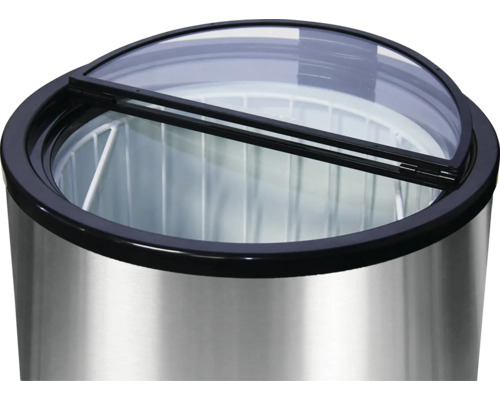 Réfrigérateur professionnel avec couvercle en verre