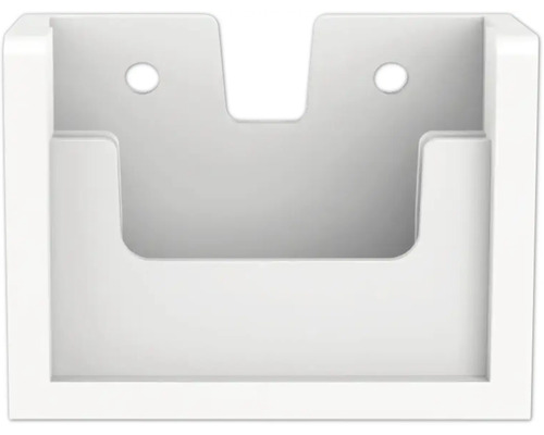 Porte-brochures en plastique pour montage mural