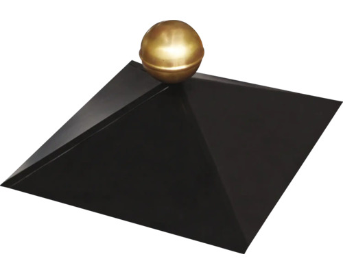 Dekokugel auf quadratischer Pyramide