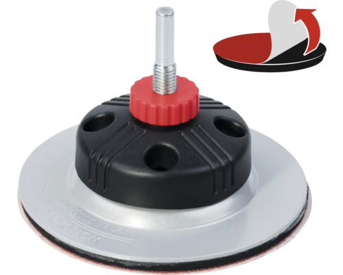 Plateau de ponçage auto-agrippant pour disques abrasifs