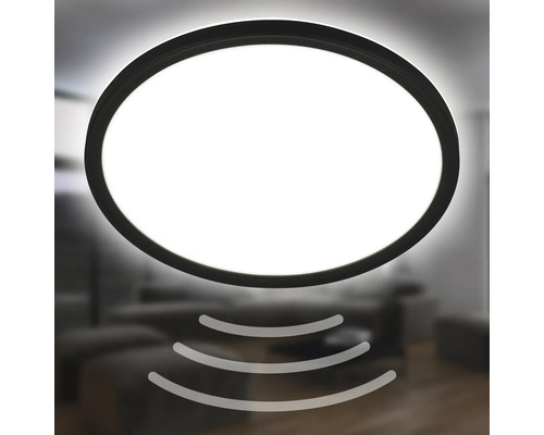 Plafonnier rond avec détecteur de mouvement