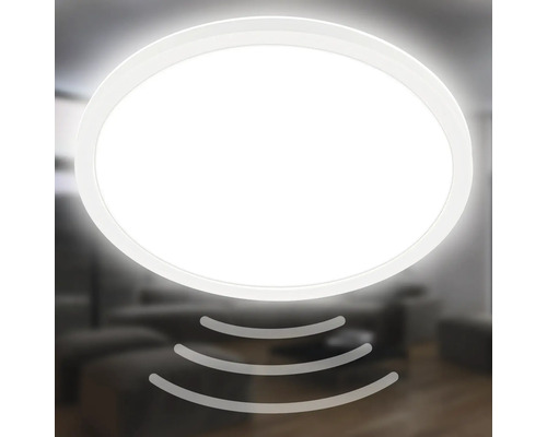 Plafonnier rond avec détecteur de mouvement pour éclairage intérieur
