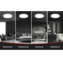 Deckenleuchte in Wohnzimmer, Schlafzimmer, Esszimmer und Badezimmer