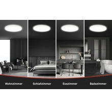 Deckenleuchte in Wohnzimmer, Schlafzimmer, Esszimmer und Badezimmer