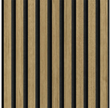 Holzlamellenwand für die Innenraumgestaltung