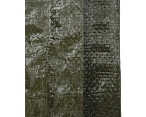 Vue détaillée d''une bâche tissée