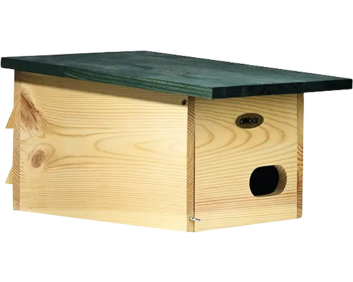 Nichoir en bois avec toit