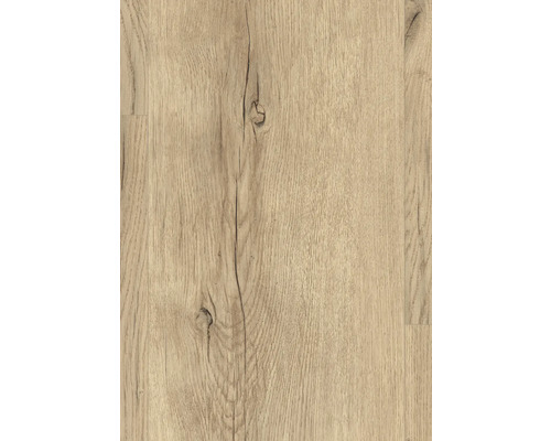 Nahaufnahme eines Laminatbodens in Holzoptik