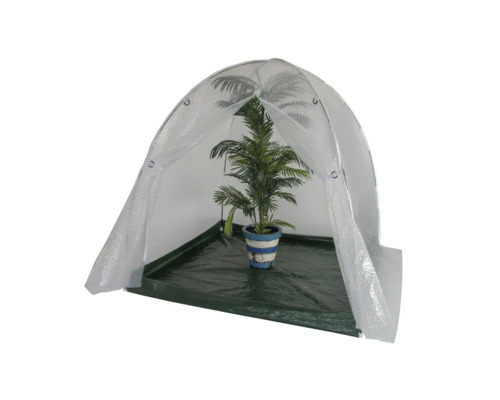 Tente pour plante avec plante en pot