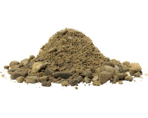 Tas de sable et de gravier