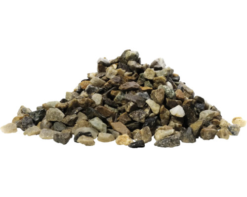 Tas de gravier décoratif pour le jardin