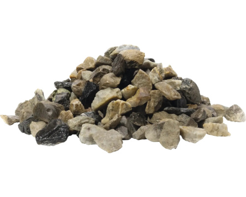 Tas de gravier décoratif