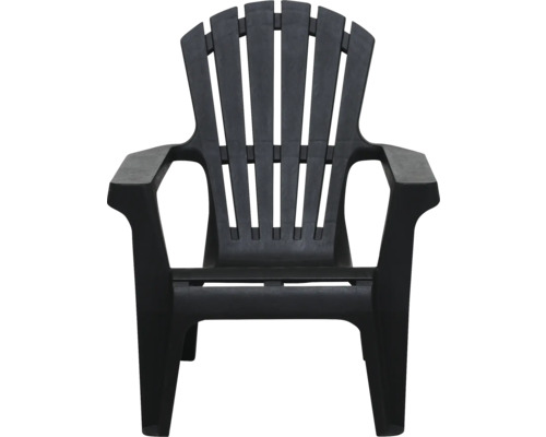 Gartenstuhl aus Kunststoff mit Armlehnen