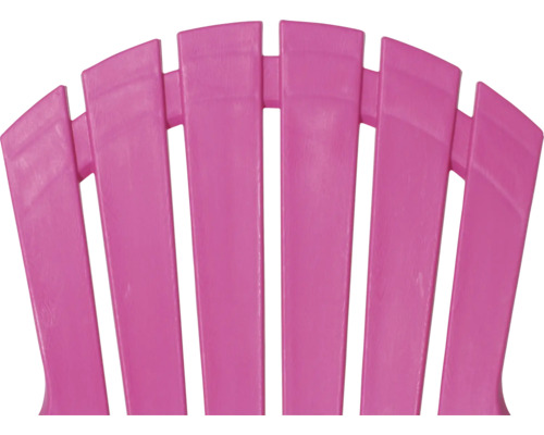 Detailansicht der Rückenlehne eines Gartenstuhls