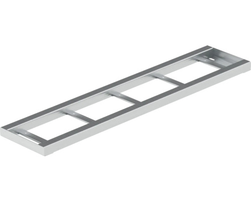 Cadre de montage métallique pour tubes fluorescents