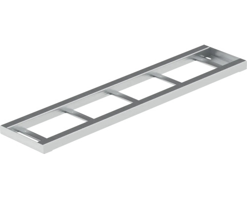 Metallrahmen mit drei Öffnungen