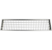 Grille métallique pour caniveau de drainage