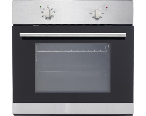 Einbaubackofen mit Sichtfenster und Drehknöpfen