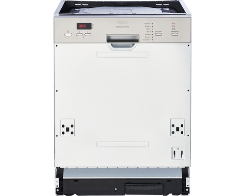 Lave-vaisselle intégrable avec panneau de commande et affichage numérique