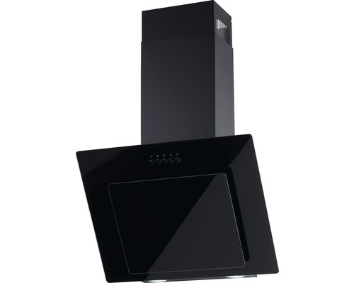 Hotte aspirante noire pour la cuisine