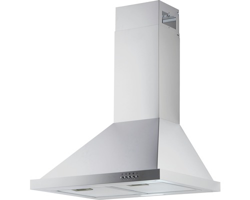 Hotte aspirante murale en forme de cheminée