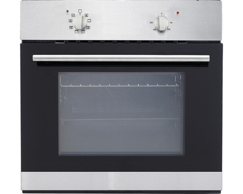 Four encastrable avec porte en verre et boutons rotatifs