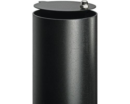 Metallpfosten mit Abdeckung