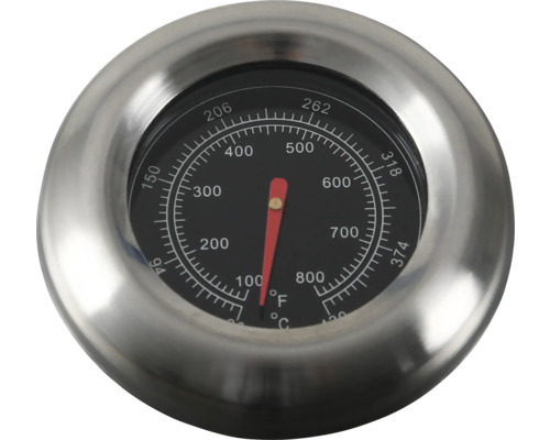Grillthermometer mit Temperaturskala in Celsius und Fahrenheit