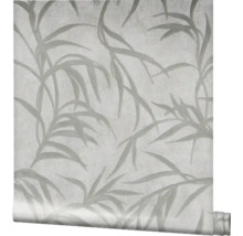 Rouleau de papier peint à motif de feuilles