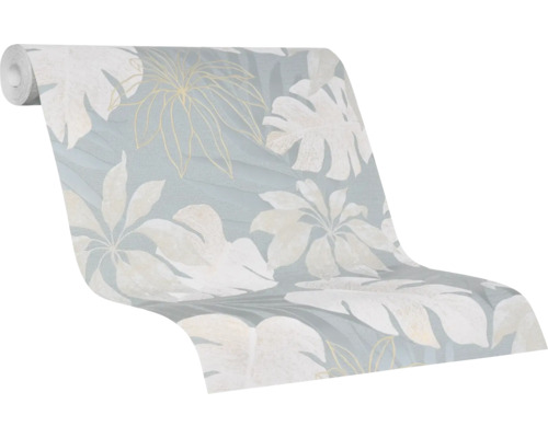 Tapetenrolle mit Blattmuster