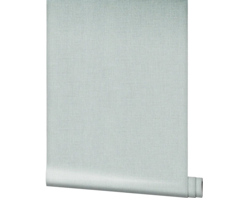 Papier peint intissé 31606 Avalon Structure vert de gris Rouleau de papier peint avec motif textile pour la décoration murale