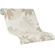 Rouleau de papier peint avec motif de feuilles pour la décoration murale