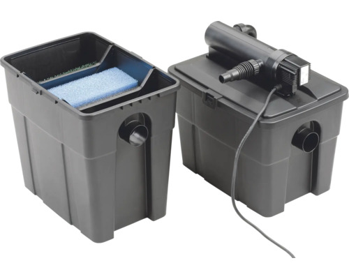 Système de filtration de bassin pour le nettoyage des bassins de jardin