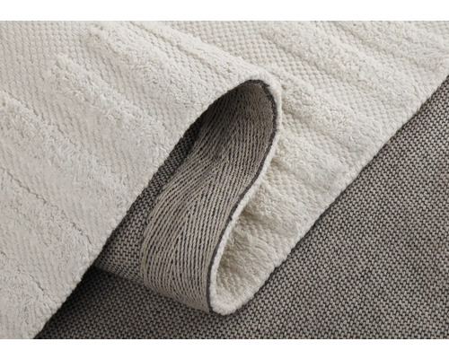 Textiler Badteppich mit Strukturmuster